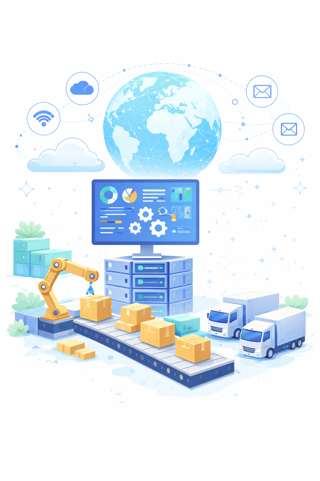 blue idea supply chain